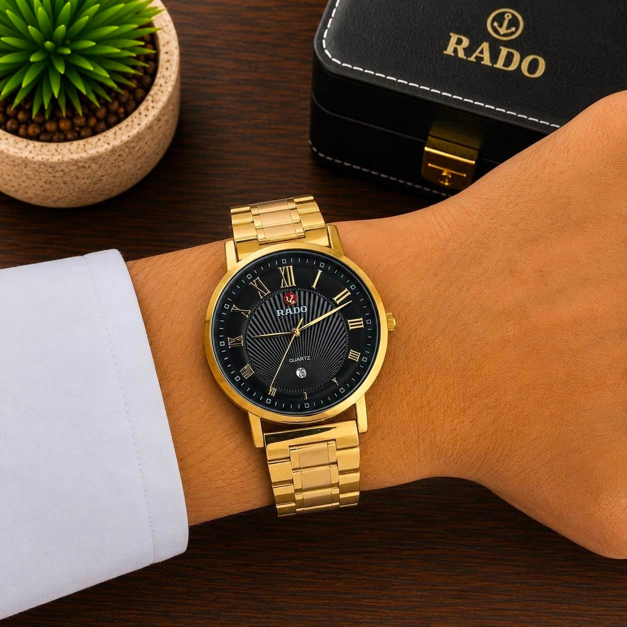 Rado Classic Roman Quartz Watch Gallery