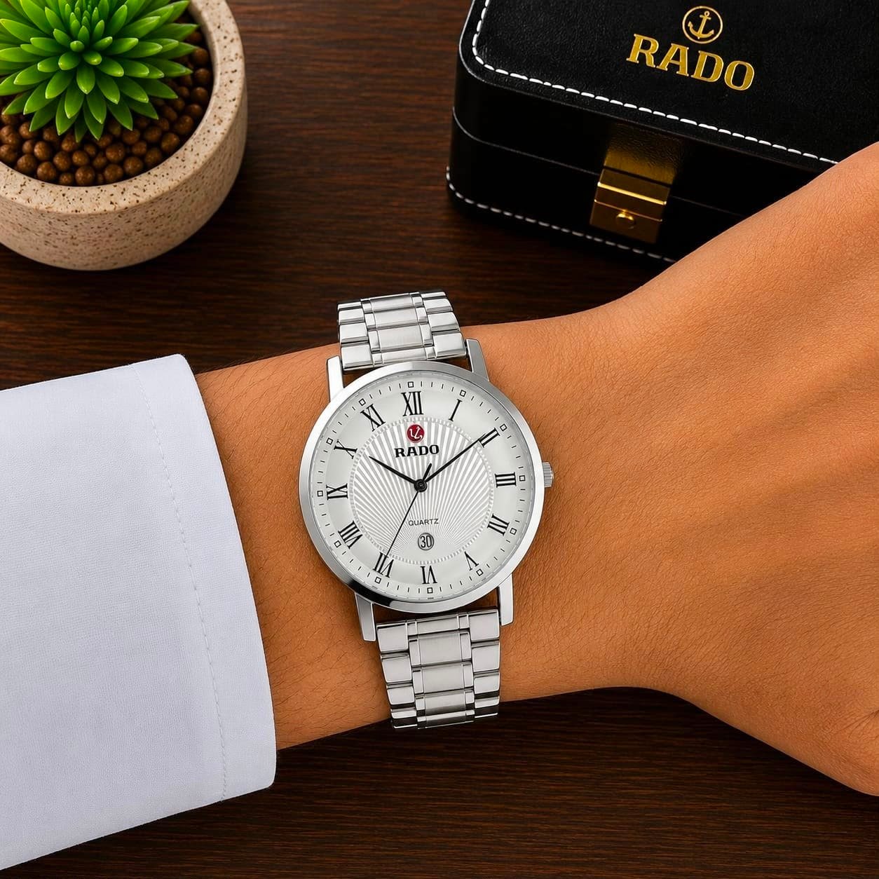 Rado Classic Roman Quartz Watch Gallery