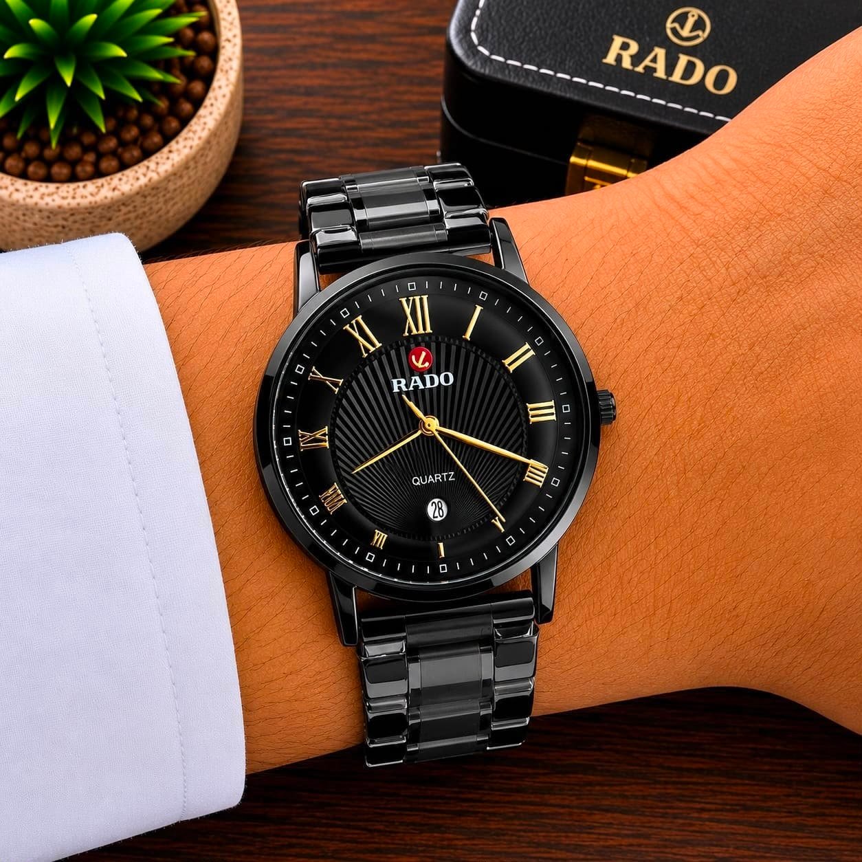 Rado Classic Roman Quartz Watch Gallery