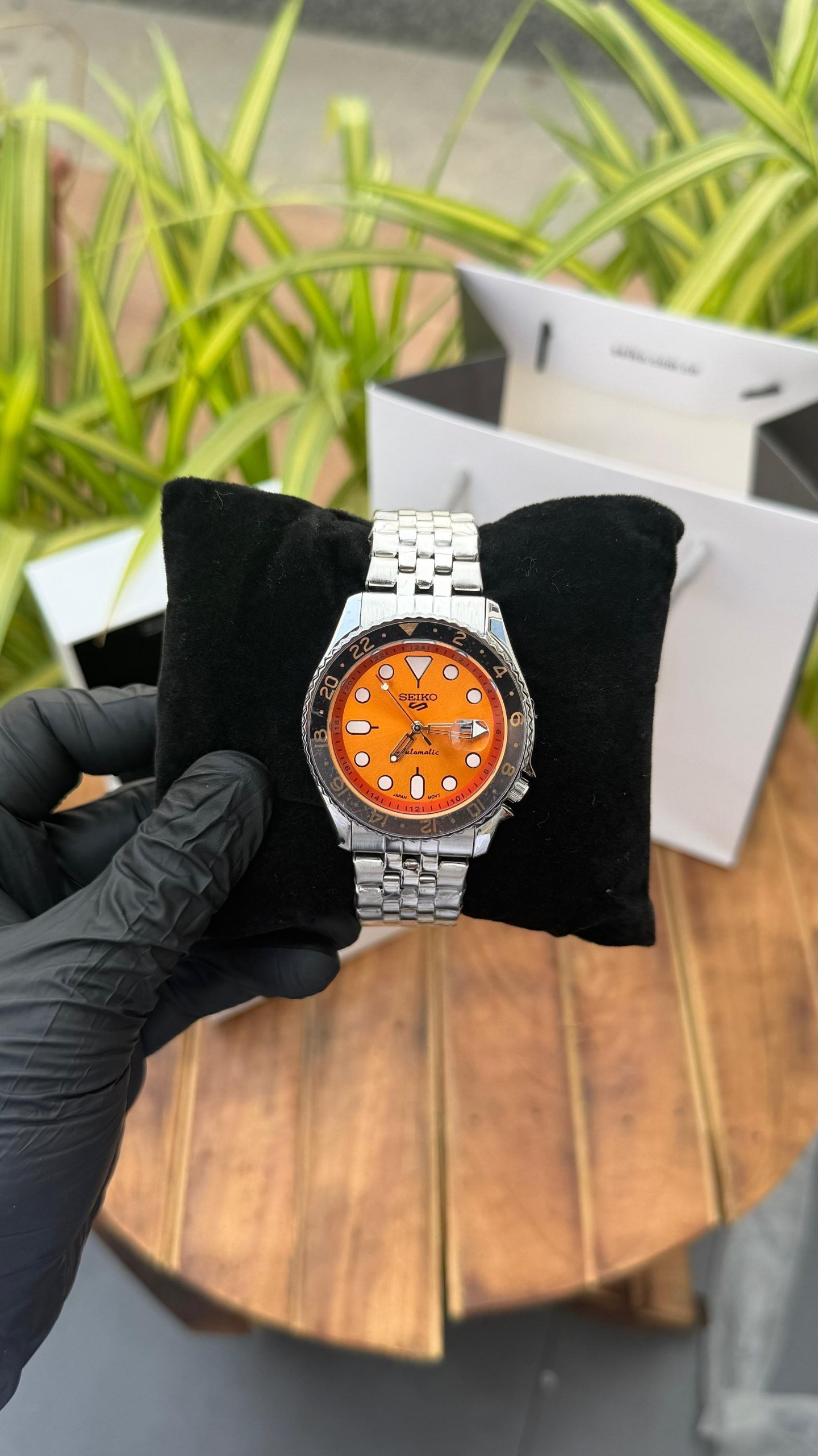 Seiko 5 Sports GMT Automatic Watch (SSK Series) Gallery