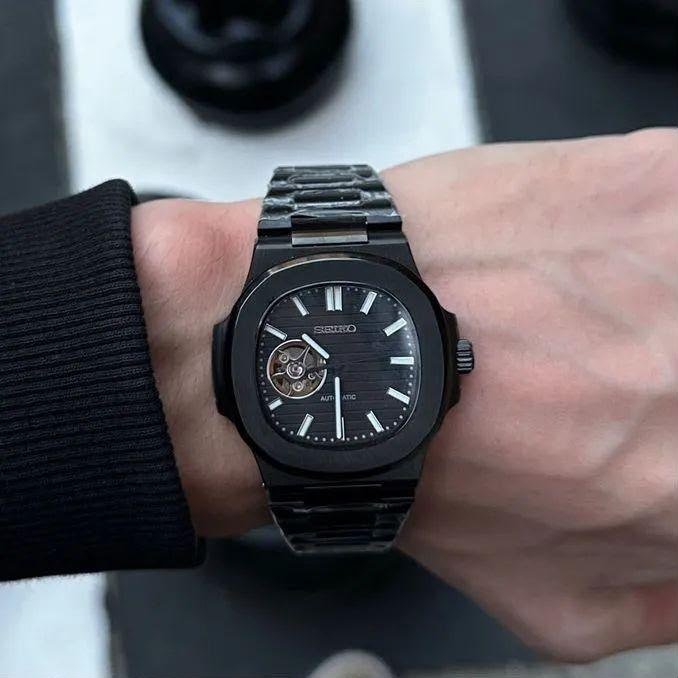 Seiko "Nautilus" Open-Heart / Automatic Custom Mod Watch Gallery