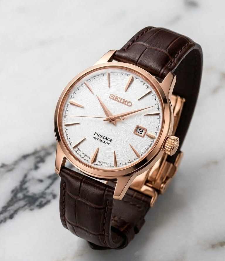 Seiko Presage Cocktail Time "Mojito" Gold Edition Gallery