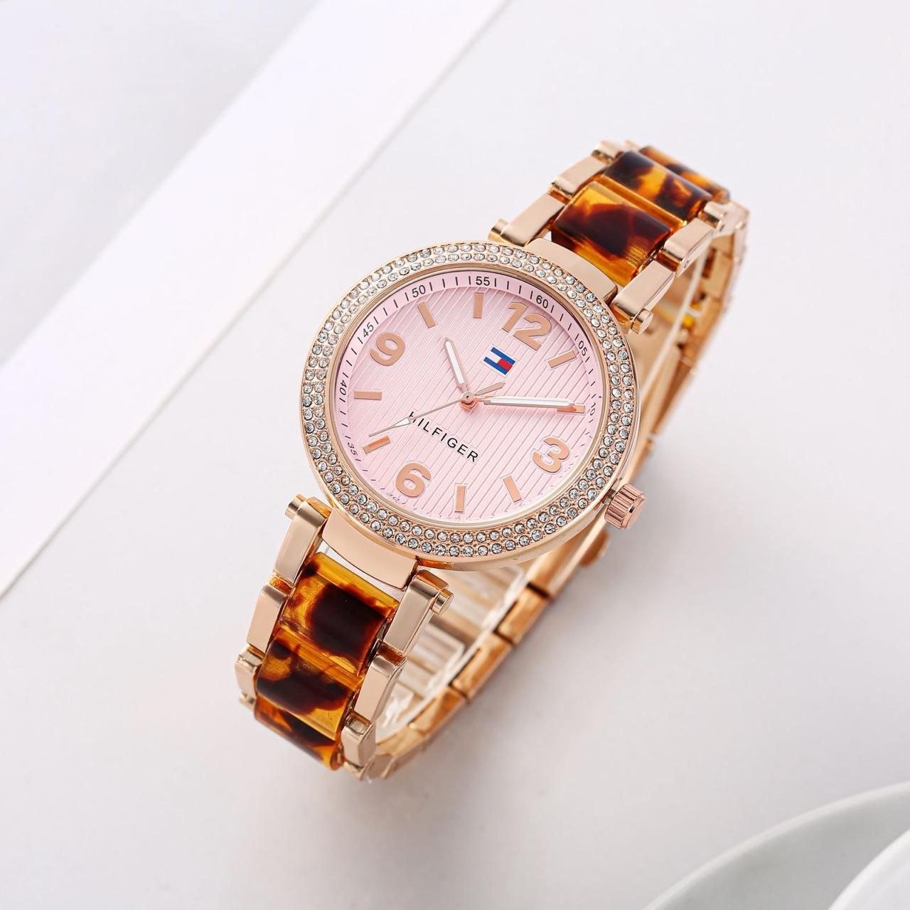 Tommy Hilfiger Women's Crystal-Accented Bracelet Watch Gallery