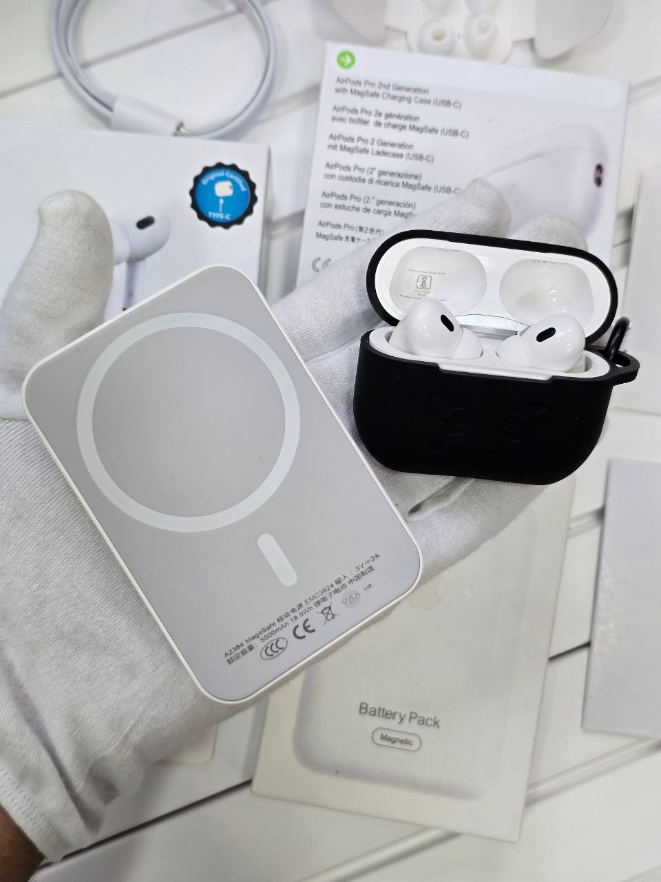 Airpods Pro 2 & MagSafe Wireless PowerBank Combo