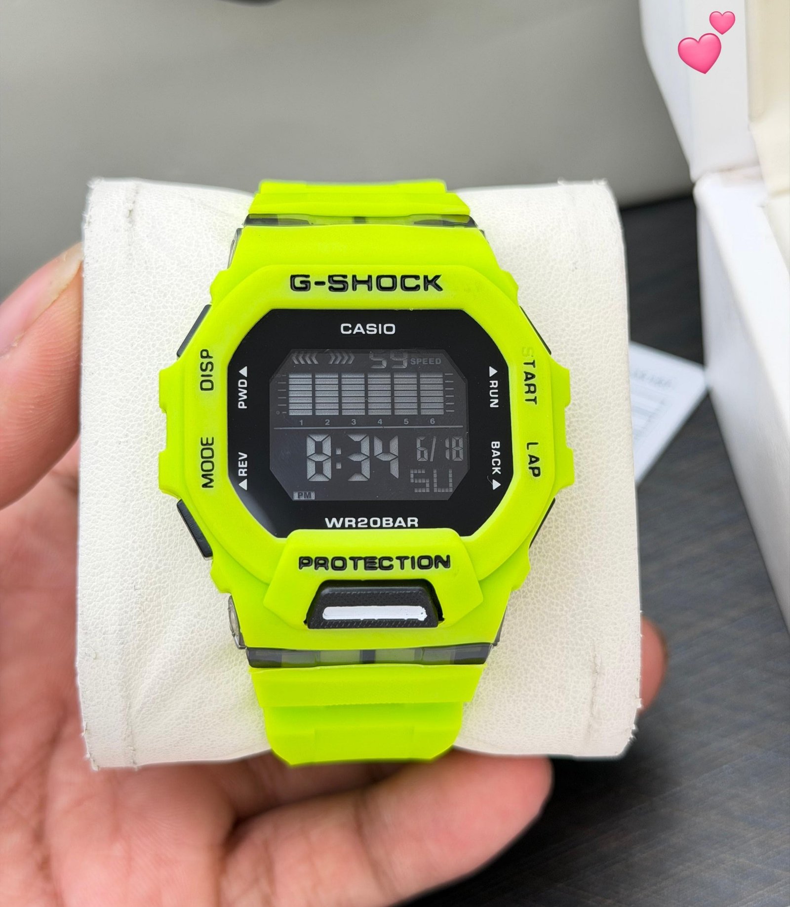 Casio G-Shock G-Squad "Lime Green"