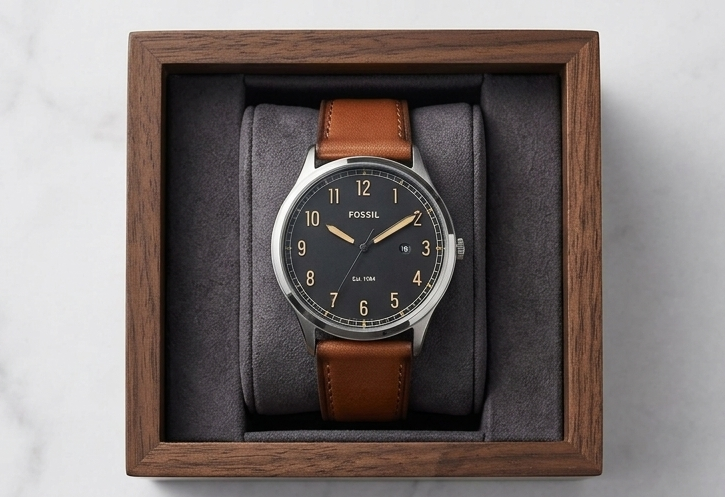 Fossil The Commuter / Townsman Three-Hand Date Watch