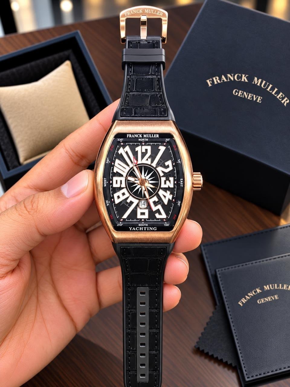 Franck Muller Vanguard Yachting Automatic V45 SC DT Watch