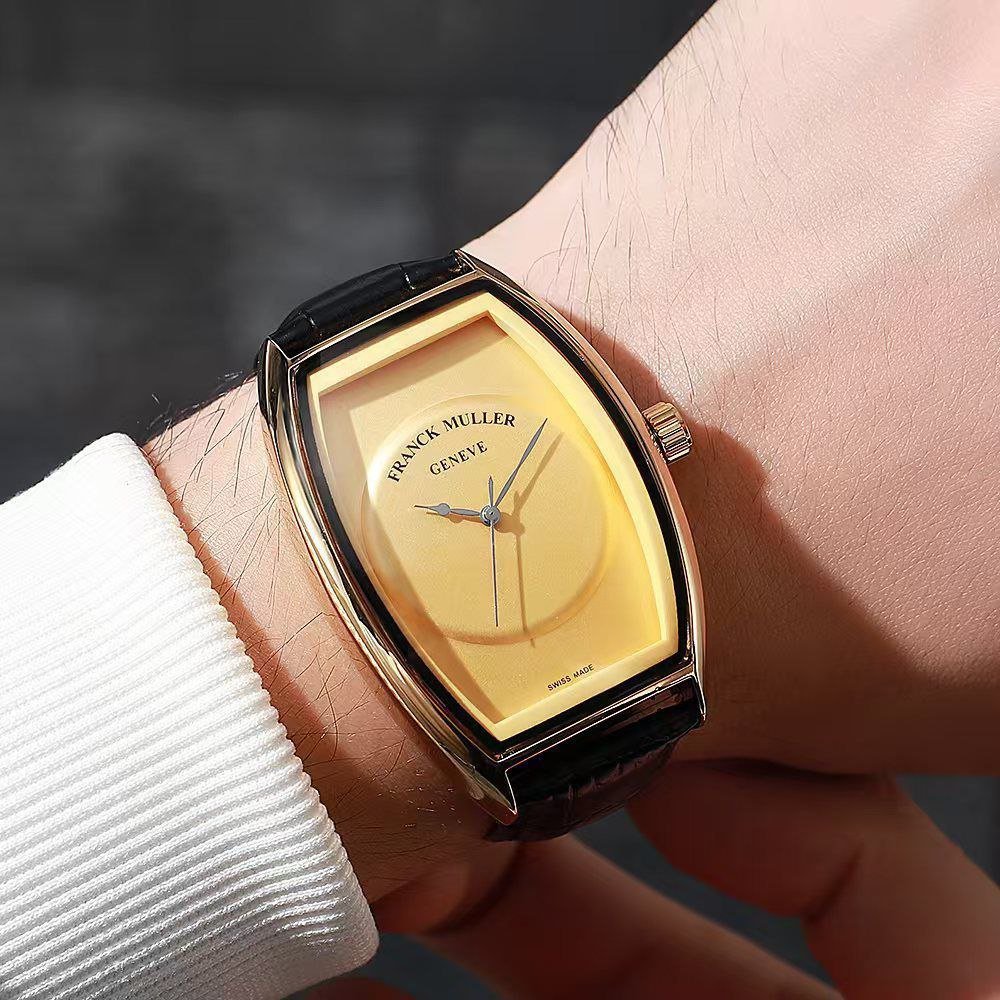 Franck Muller Curvex-Inspired Tonneau Dress Watch
