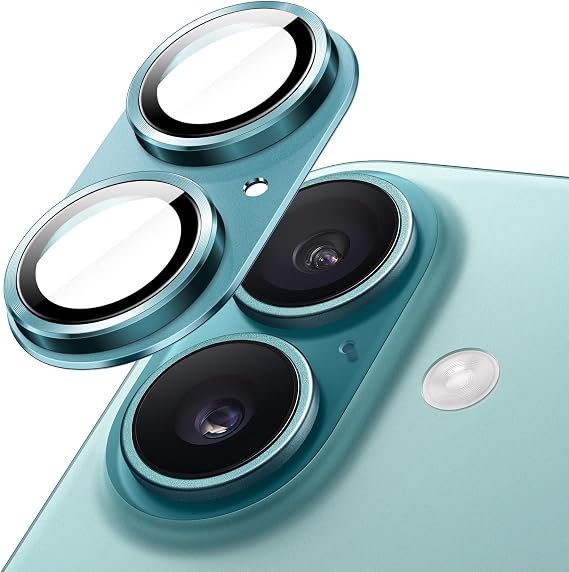 Iphone 16   Camera Lens  Protector  Green