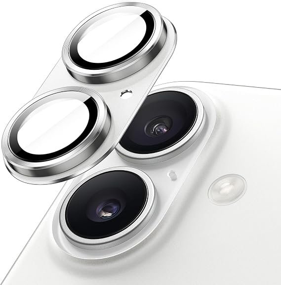 Iphone 16   Camera Lens  Protector  Silver