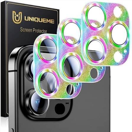 Iphone 15 Pro  / 15 Pro Max Camera Lens Protector Colorful