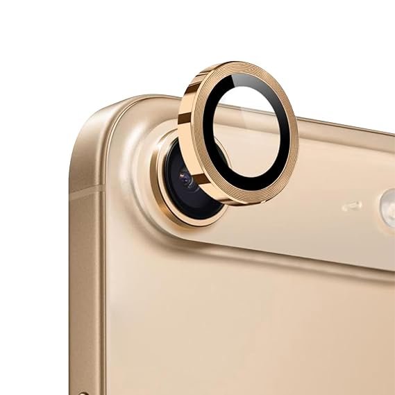 Iphone 17 Air Camera Lens  Protector Gold
