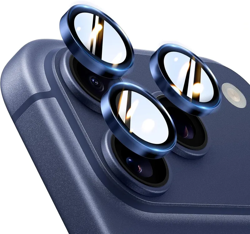 Iphone 17 Pro Camera Lens  Protector Blue