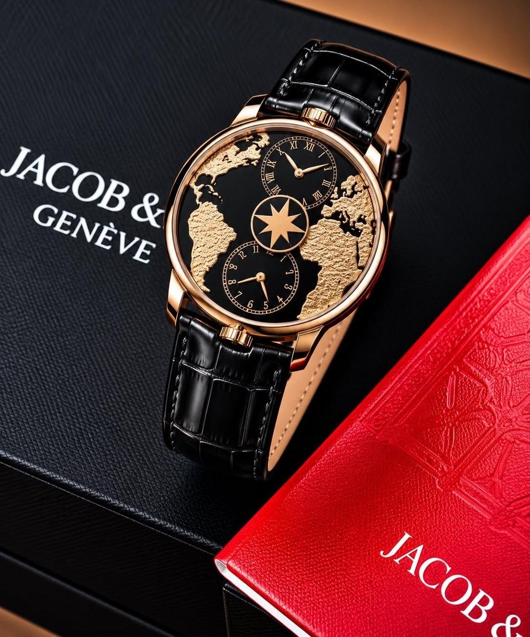 Jacob & Co. "The World Is Yours" Dual Time Zone Collection