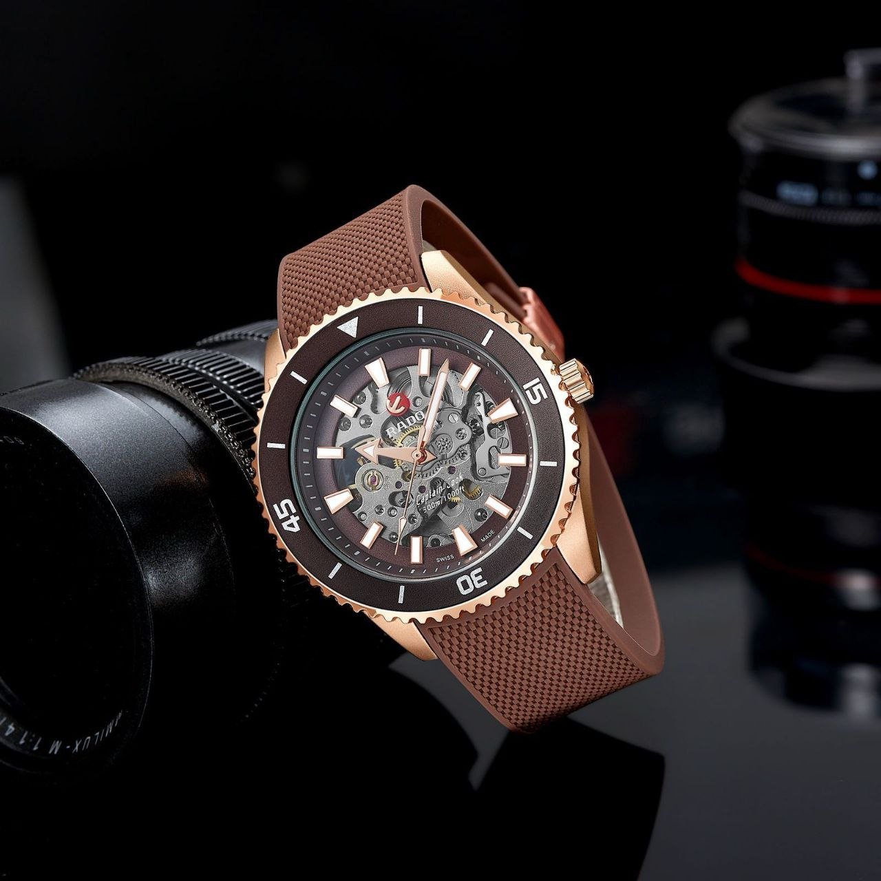 Rado Captain Cook High-Tech Ceramic Skeleton — Model
