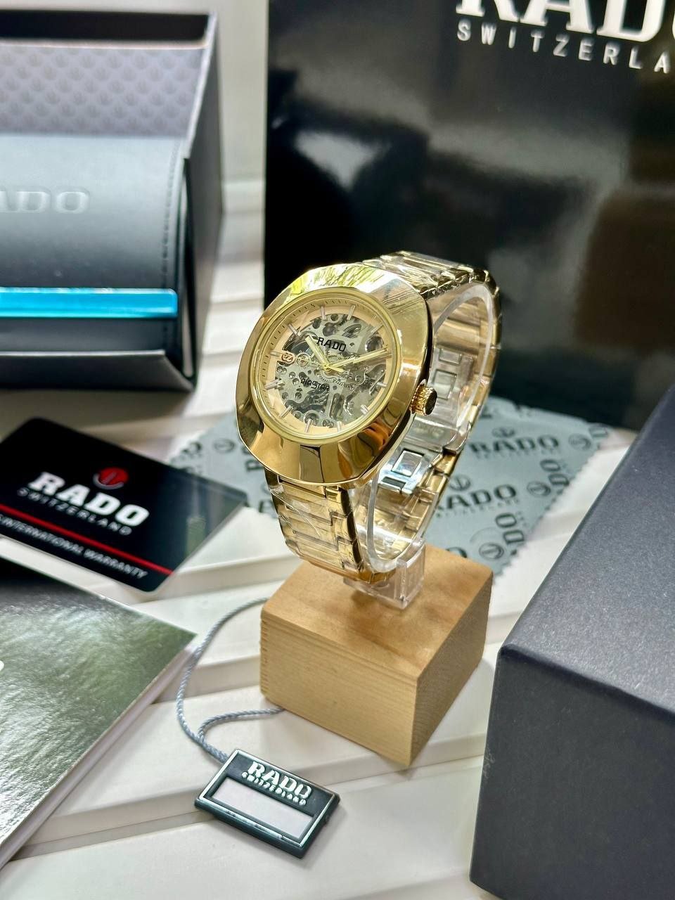 Rado DiaStar Original Skeleton / Automatic Gold-Tone Edition