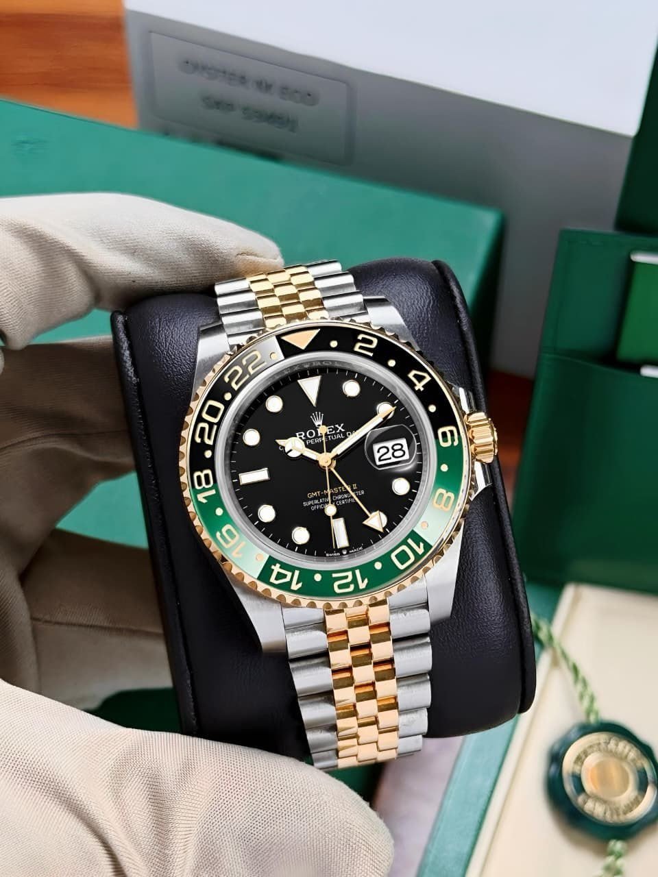 Rolex GMT-Master II Oystersteel and Yellow Gold