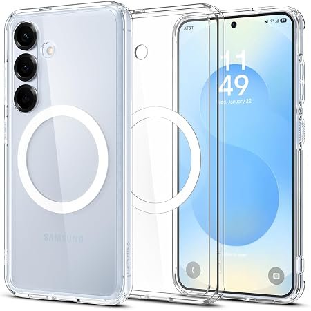Samsung S25  Spigen Clear Hybrid Case