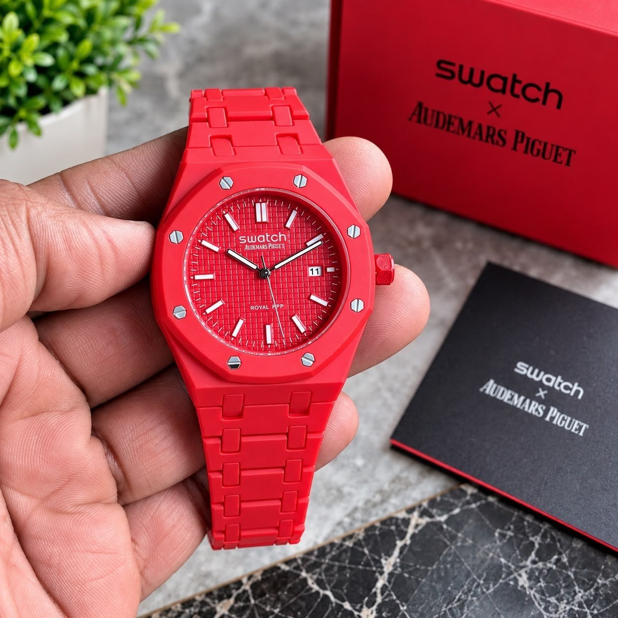 Swatch Royal Pop / Integrated Silicone Sports Watch Collection (Master Copy/Replica or Original Variant)