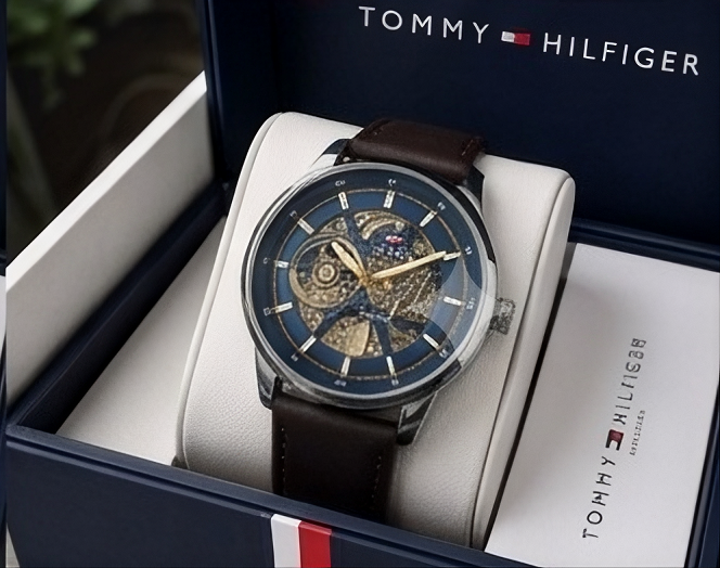 Tommy Hilfiger Automatic Skeleton Watch