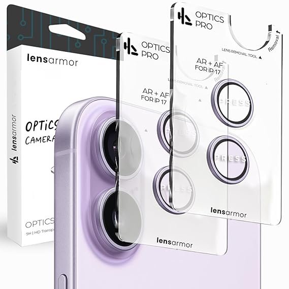 Iphone 17 Camera Lens  Protector  Lavender